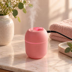 Usb Mini Cool Mist Air Humidifier With Led Night Light  Usb Cable (1 Pc)