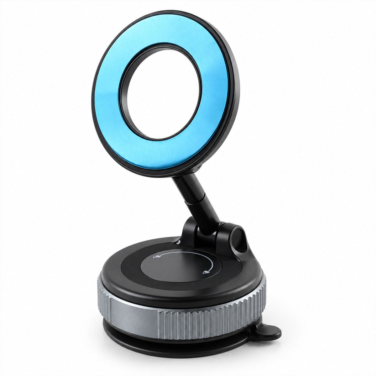 Vacuum Suction Magnetic Phone Holder For Car Dashboard And Office Desk (1 Pc)