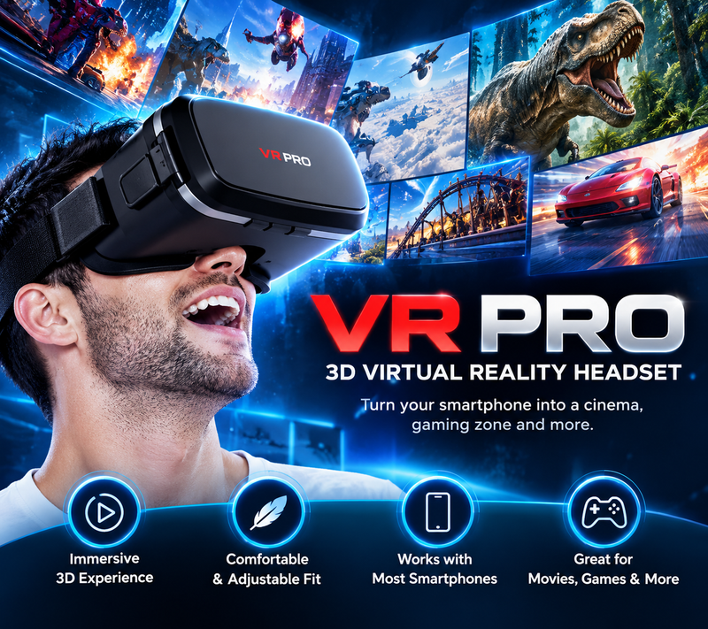 Why the VR Pro is a home essential.