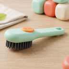 Brush With Liquid Dispenser For Kitchen Utensil And Cookware Cleaning Use (1 Pc)